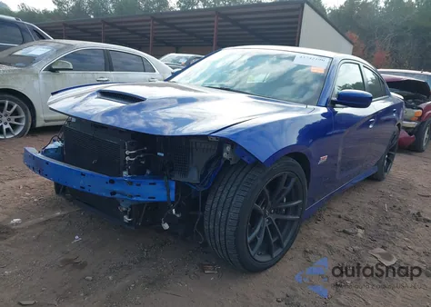 2022 Dodge Charger Scat Pack z USA, uszkodzony, nr VIN 2C3CDXGJ1NH213734